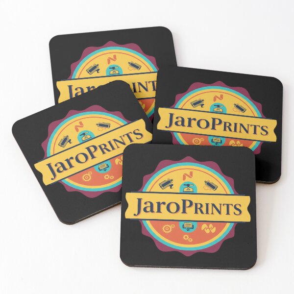 Item preview, JaroPrints Logo – Retro Printmaker's Badge designed and sold by JaroPrints.