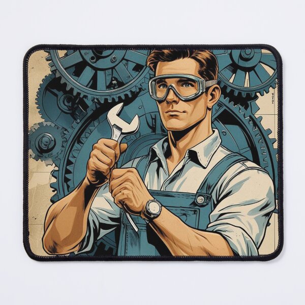 Item preview, Retro Engineer Blueprint Tee - I Don’t Guess, I Calculate designed and sold by NectarTitania.