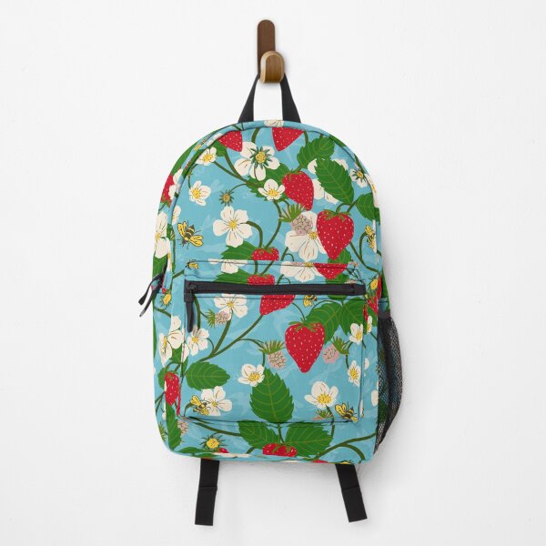 Item preview, STRAWBERRIES FOREVER AND BEES TOO! designed and sold by Gretchen Fogelstrom Art.