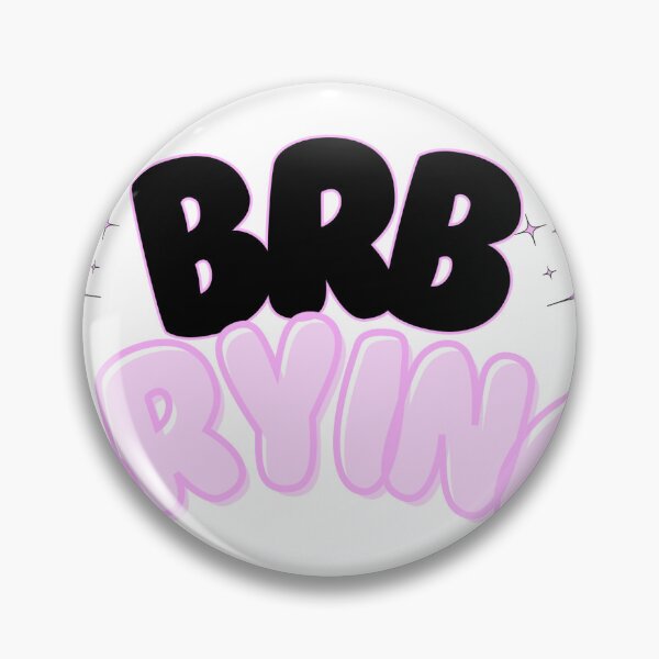 Item preview, BRB Crying designed and sold by Gloomy Girl Graphics .