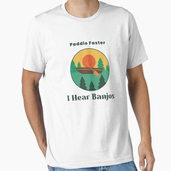 Item preview, Paddle Faster I Hear Banjos designed and sold by RainbowRadix.