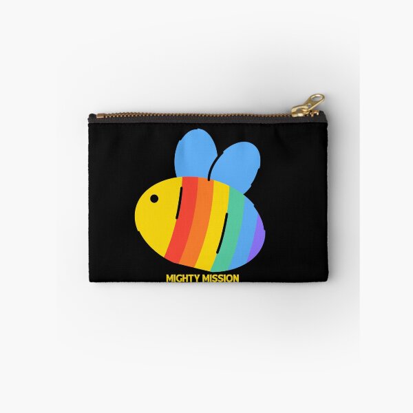 Item preview, Small Wings, Mighty Mission – Rainbow Bee Design designed and sold by JaroPrints.