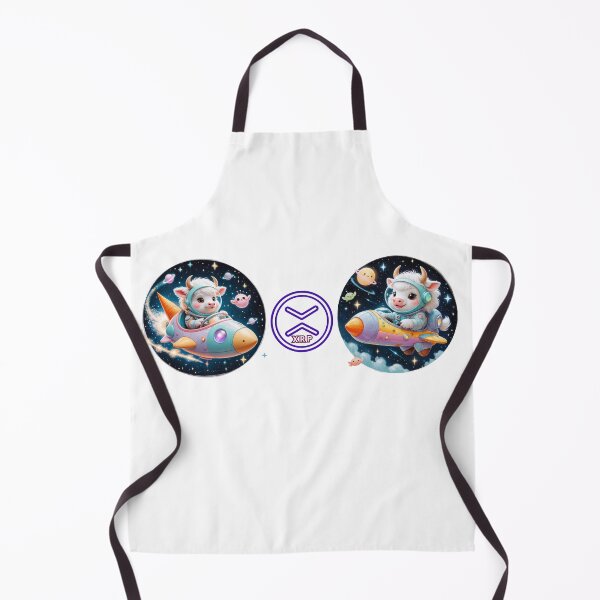 Item preview, XRP Bullish skyrocket to the moon! designed and sold by RoseAIArtRhythm.