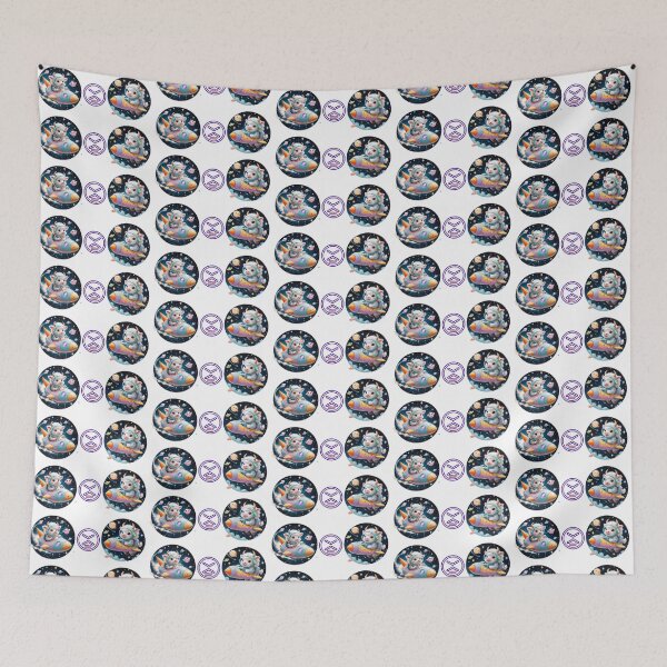 Item preview, XRP Bullish skyrocket to the moon! designed and sold by RoseAIArtRhythm.