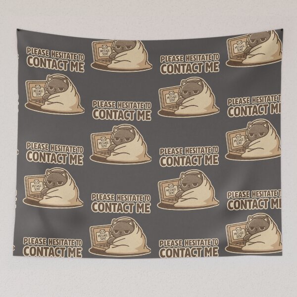 Item preview, Please Hesitate To Contact Me designed and sold by BurunaMD.