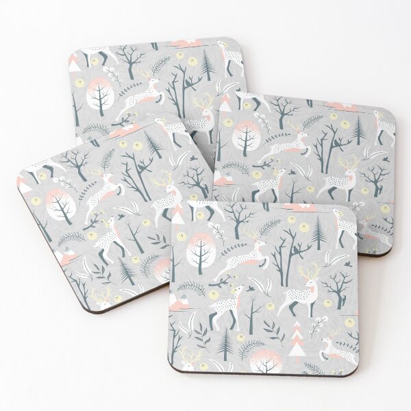 Item preview, Winter Deers designed and sold by Farissa Designs.