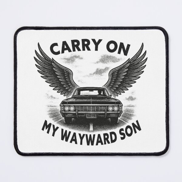 Item preview, CARRY ON MY WAYWARD SON designed and sold by Great_Designs.