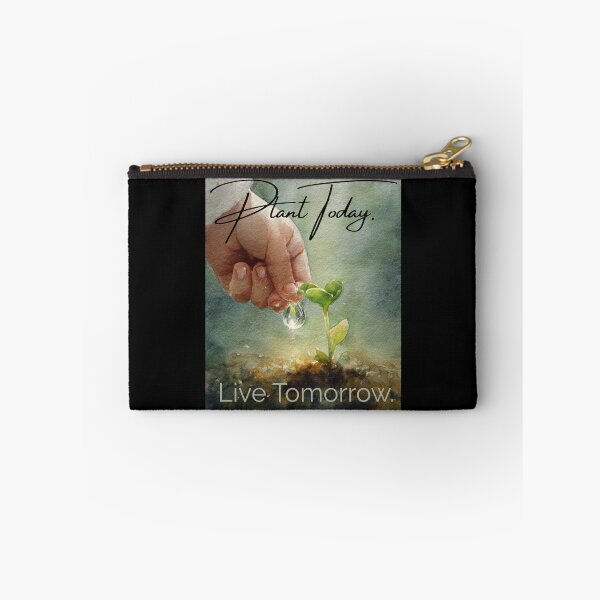 Item preview, Plant Today. Live Tomorrow – Seedling Watercolor Art designed and sold by Ela-graphicwiz.
