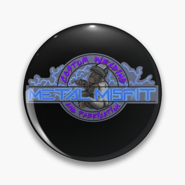 Item preview, Metal Misfit logo designed and sold by BaboonArt.