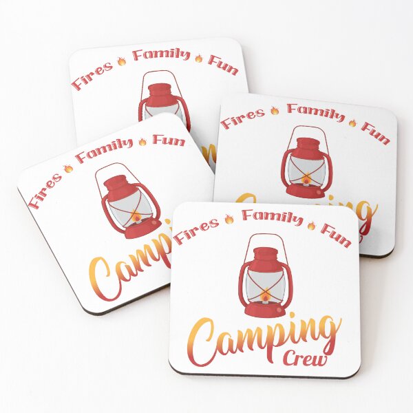 Item preview, “Fires Family Fun Camping Crew" designed and sold by Soukito.