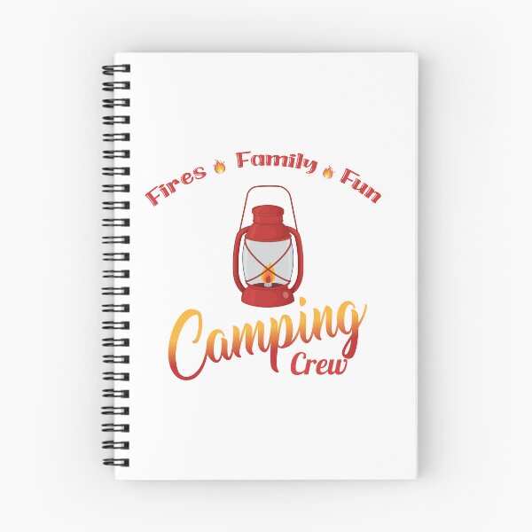 Item preview, “Fires Family Fun Camping Crew" designed and sold by Soukito.