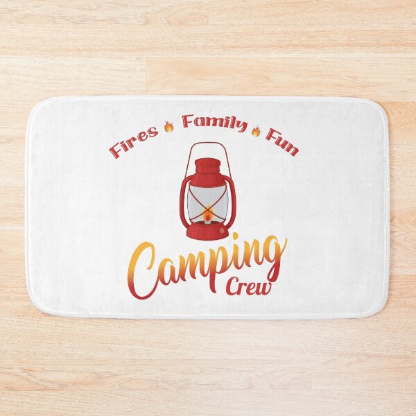 Item preview, “Fires Family Fun Camping Crew" designed and sold by Soukito.