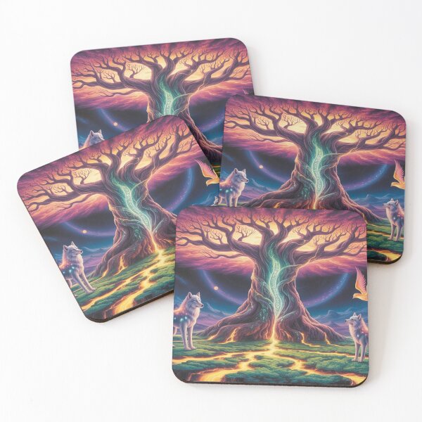 Item preview, Lifestyle Hub: Cosmic Tree Of Life designed and sold by M&M Lifestyle Hub.
