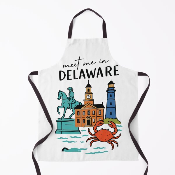 Item preview, Meet Me In Delaware with Icons designed and sold by Pink Pineapple Works.