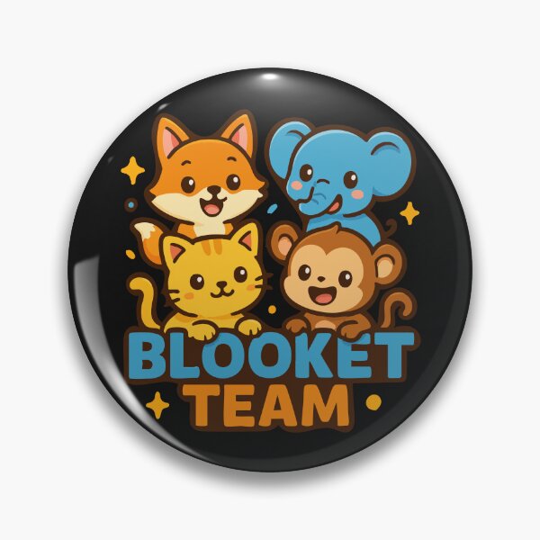 Item preview, Blooket Team Fan Art - Cute Animal Characters Design designed and sold by Mirosi-S.