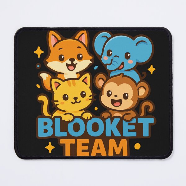Item preview, Blooket Team Fan Art - Cute Animal Characters Design designed and sold by Mirosi-S.
