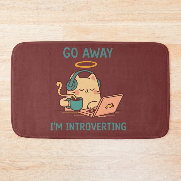 Item preview, GO AWAY – I'M INTROVERTING designed and sold by La Loca.