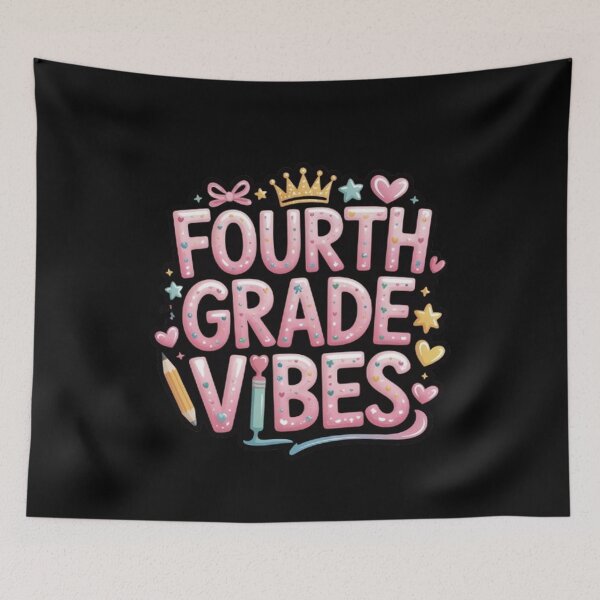 Item preview, 4th Fourth Grade Vibes Coquette designed and sold by BHMARTS.