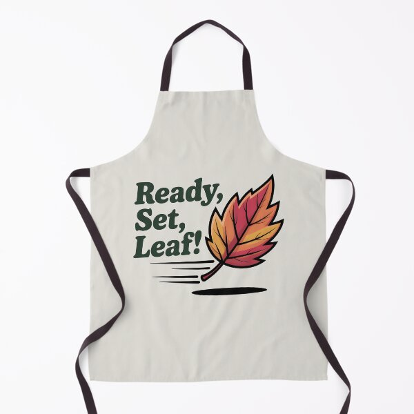 Item preview, Ready, Set, Leaf! - Energetic Autumn Fun Design designed and sold by Jollys-ArtShop.