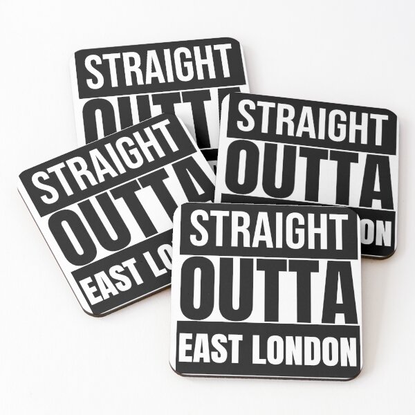 Item preview,  Straight Outta East London designed and sold by RomeoSketches.