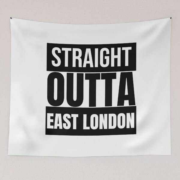 Item preview,  Straight Outta East London designed and sold by RomeoSketches.