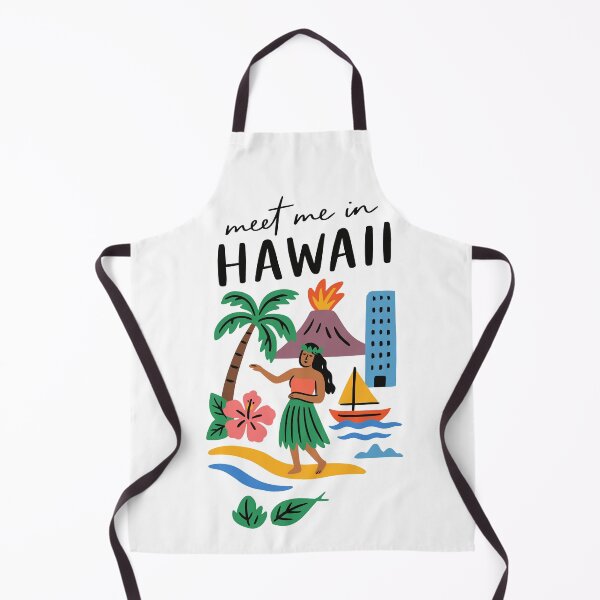 Item preview, Meet Me In Hawaii with Icons designed and sold by Pink Pineapple Works.