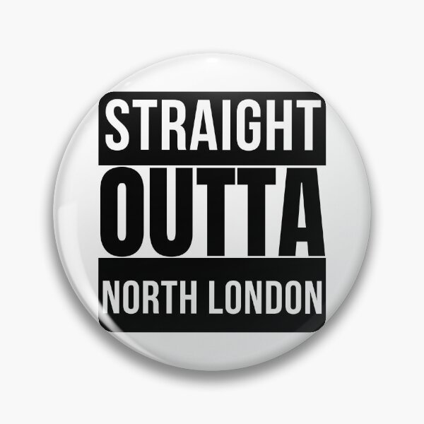 Item preview, Straight Outta North London designed and sold by RomeoSketches.