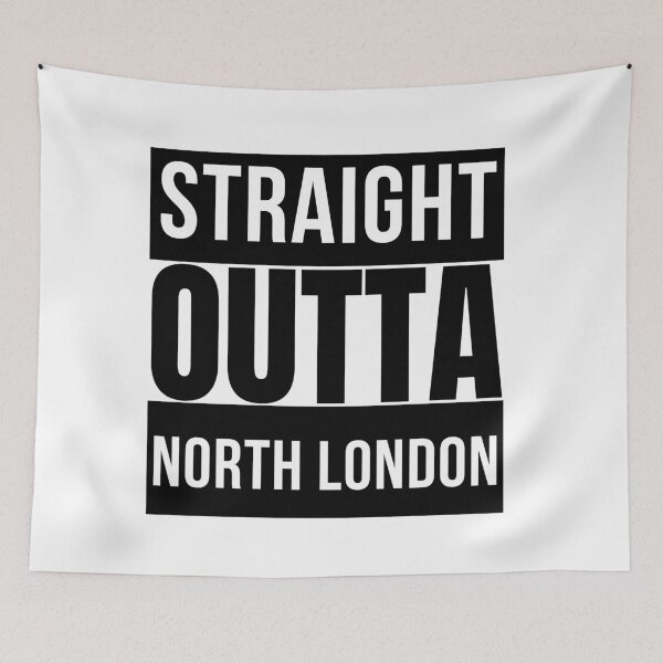 Item preview, Straight Outta North London designed and sold by RomeoSketches.