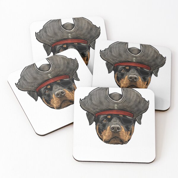 Item preview, Rottweiler Pirate designed and sold by whyitsme.