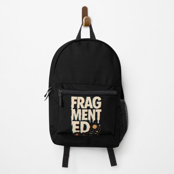 Item preview, Fragmented – Retro Meltdown Space Typography Art designed and sold by JaroPrints.