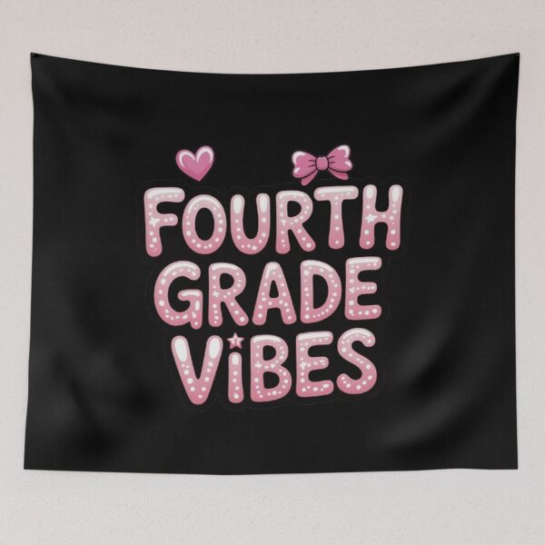 Item preview, 4th Fourth Grade Vibes Coquette designed and sold by BHMARTS.