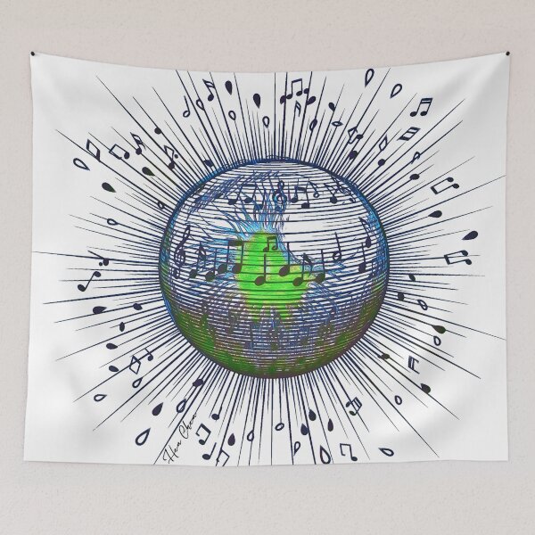 Item preview, Musical Earth Melody designed and sold by Hen-C-Art.