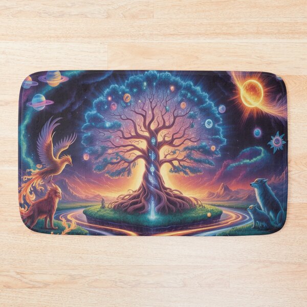 Item preview, Lifestyle Hub: Cosmic Tree Of Life designed and sold by M&M Lifestyle Hub.