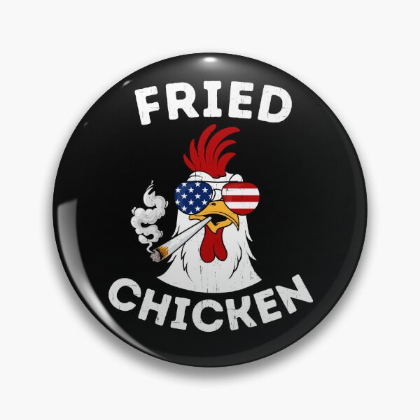 Item preview, Funny Fried Chicken 420 Weed Meme Stoner Smoking Cannabis designed and sold by macciodesigns.