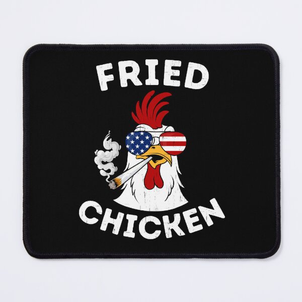 Item preview, Funny Fried Chicken 420 Weed Meme Stoner Smoking Cannabis designed and sold by macciodesigns.