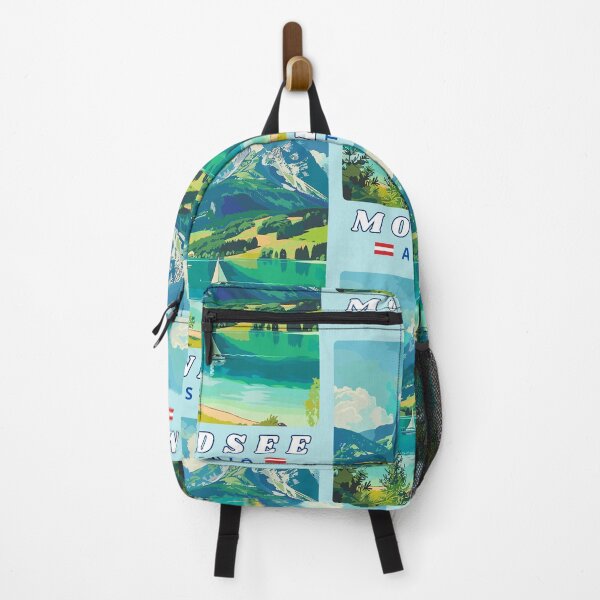 Item preview, Mondsee in Salzkammergut, Austria Vintage Art Travel Landscape designed and sold by MaateoDesign.