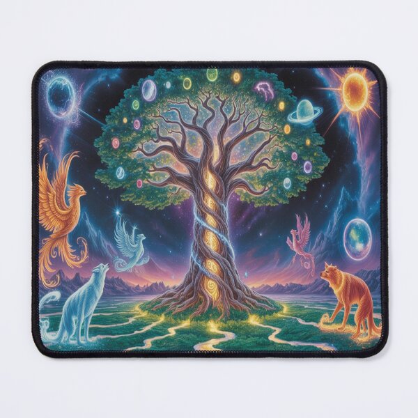 Item preview, Lifestyle Hub: Cosmic Tree Of Life designed and sold by M&M Lifestyle Hub.