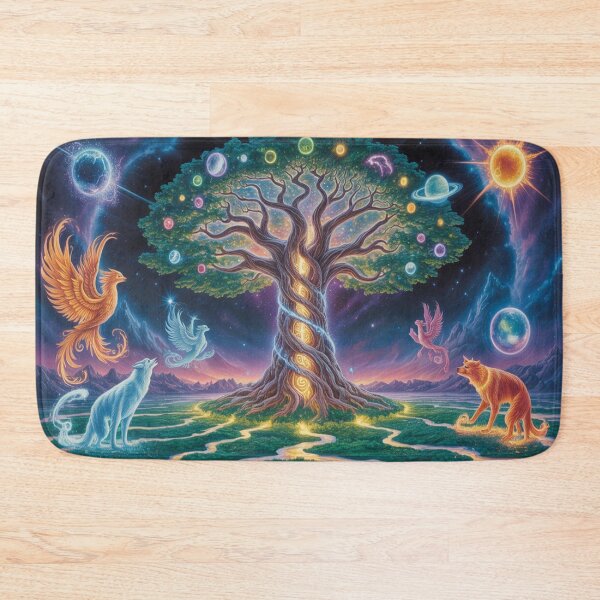 Item preview, Lifestyle Hub: Cosmic Tree Of Life designed and sold by M&M Lifestyle Hub.
