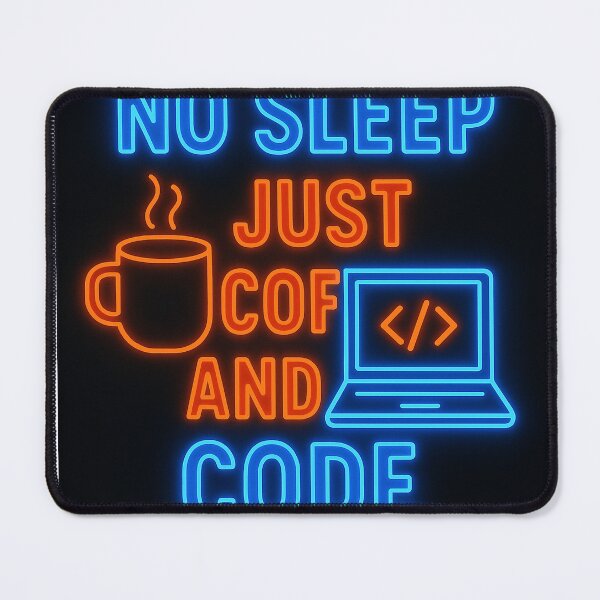 Item preview, No Sleep Just Coffee and Code designed and sold by NoSleepClub99.