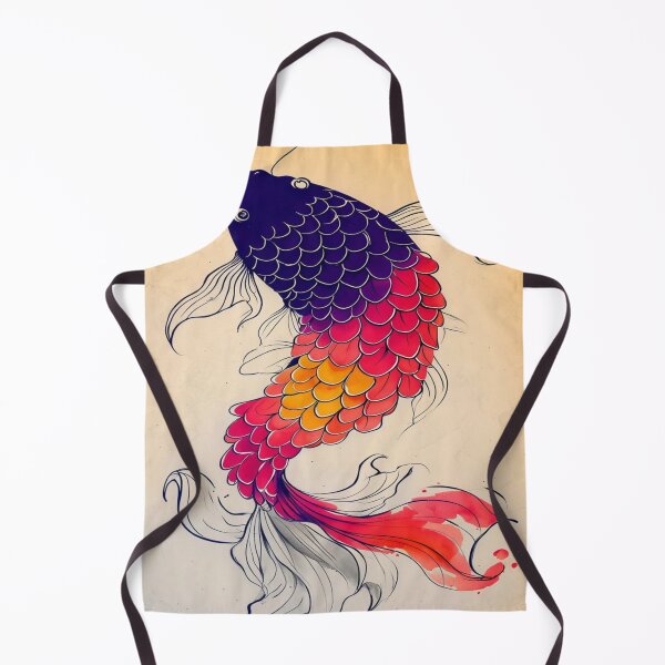 Item preview, Big colorful fish designed and sold by saly55887.