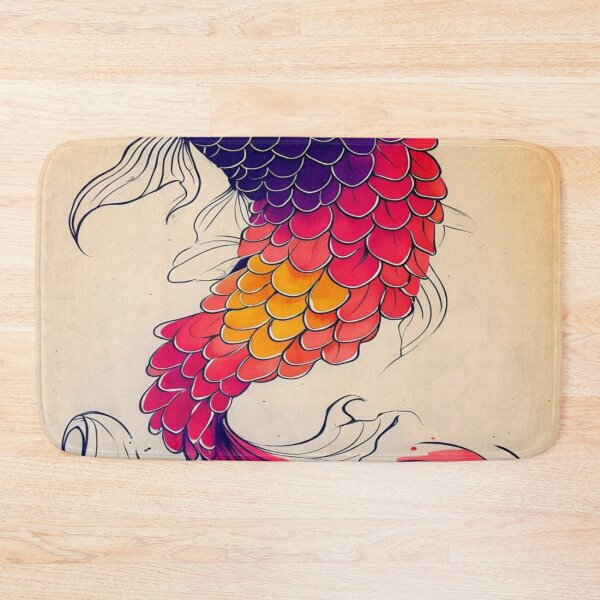 Item preview, Big colorful fish designed and sold by saly55887.