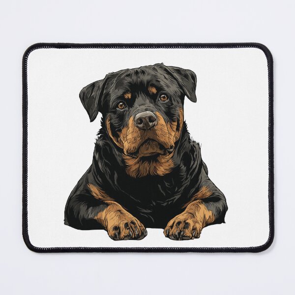 Item preview, Rottweiler Dog Illustration Rottie designed and sold by whyitsme.