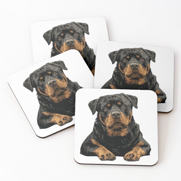 Item preview, Rottweiler Dog Illustration Rottie designed and sold by whyitsme.
