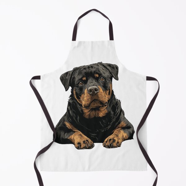 Item preview, Rottweiler Dog Illustration Rottie designed and sold by whyitsme.