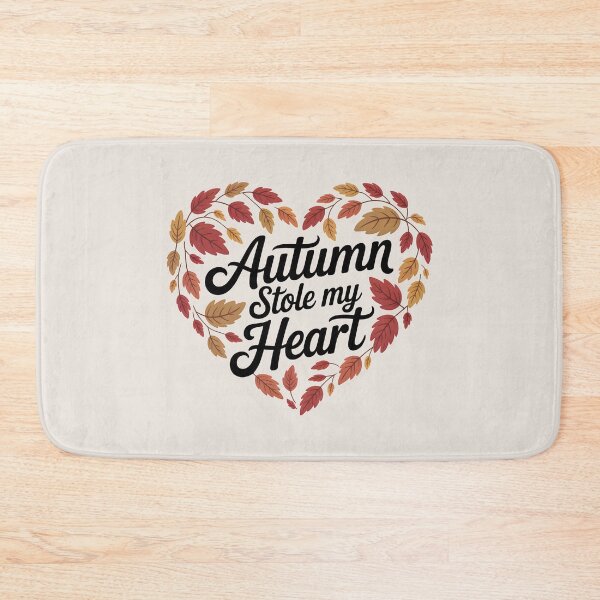 Item preview, Autumn Stole My Heart - Sweet Seasonal Love Design designed and sold by Jollys-ArtShop.