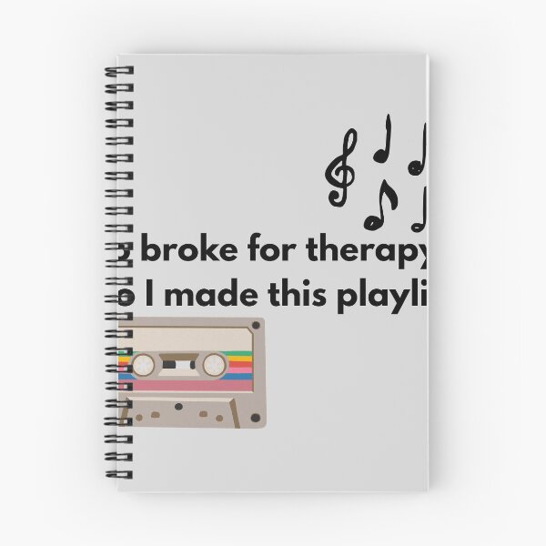 Aperçu de l'œuvre Playlist de thérapie pour les personnes fauchées créée et vendue par Speeders21.