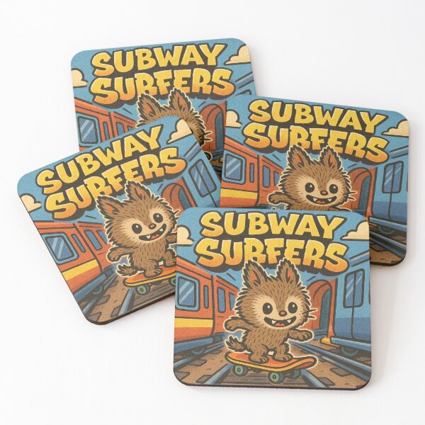 Item preview, Subway Labubu – Cute Skater Fan Art designed and sold by Mirosi-S.