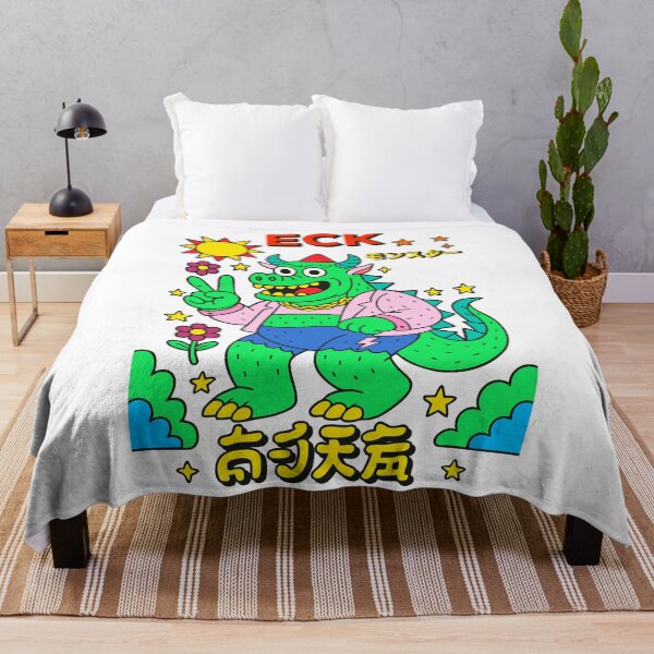 Item preview, Colorful Japanese Monster Cartoon – Kawaii Kaiju Streetwear Art designed and sold by BambaKchula.