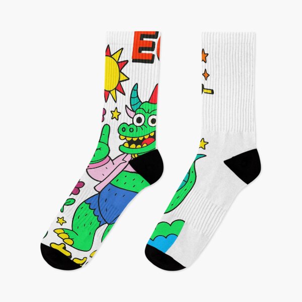 Item preview, Colorful Japanese Monster Cartoon – Kawaii Kaiju Streetwear Art designed and sold by BambaKchula.