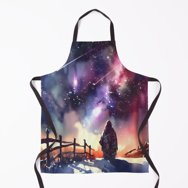 Item preview, Stargazing Dreams — Watercolor Night Sky and Shooting Stars designed and sold by Coffee Lifestyle.